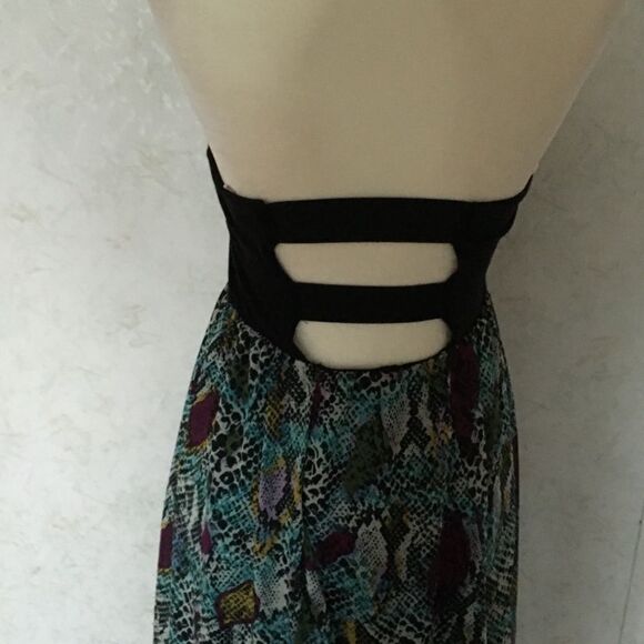 High low no boundaries jr medium (7/9) elastic back dress - Picture 3 of 4